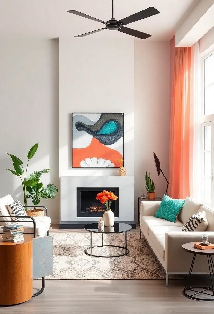 Transform Your Space: Eclectic Home Decor Ideas for an Art-Inspired Living Room