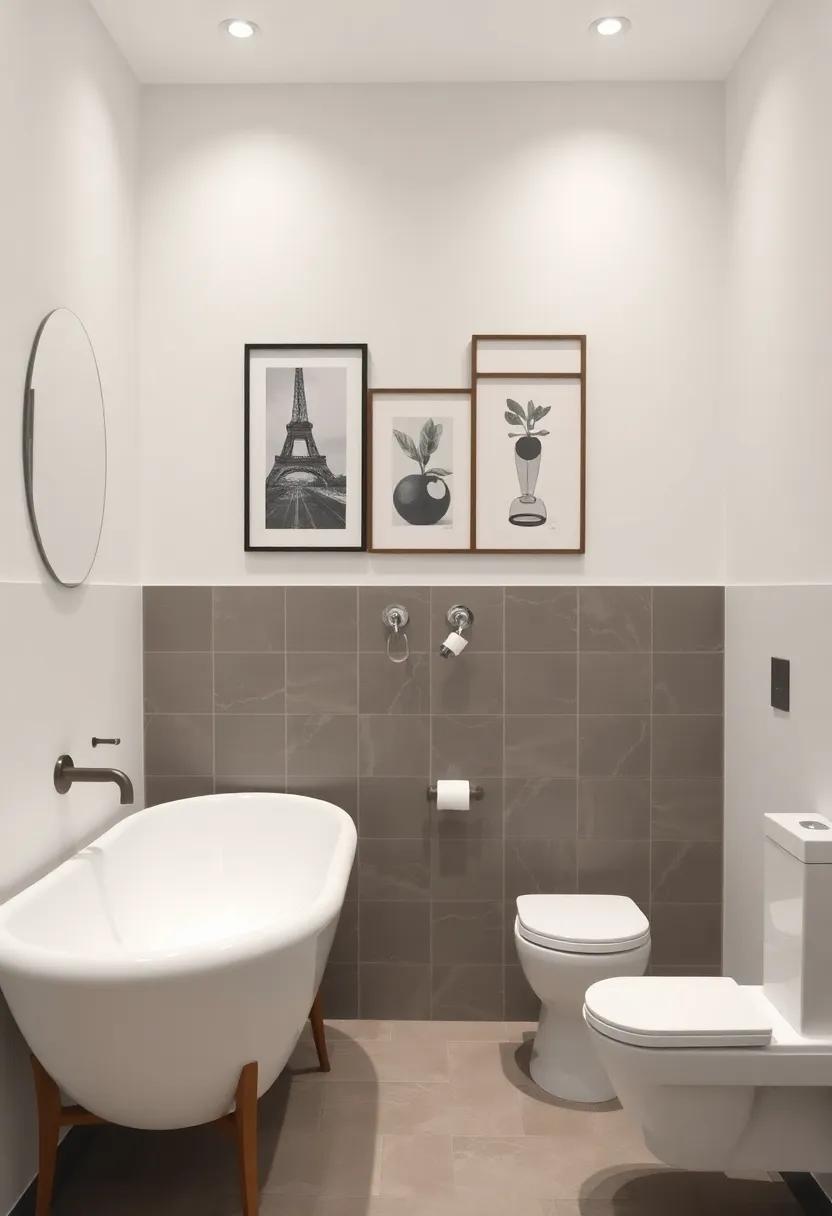 Transform Your Small Bathroom: Creative Ideas for a Stunning Gallery Wall