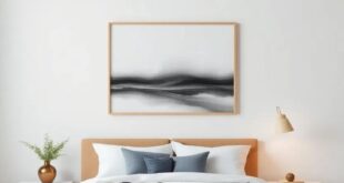 Transforming Minimalism: Elevate Your Simple Bedroom with Modern Wall Art