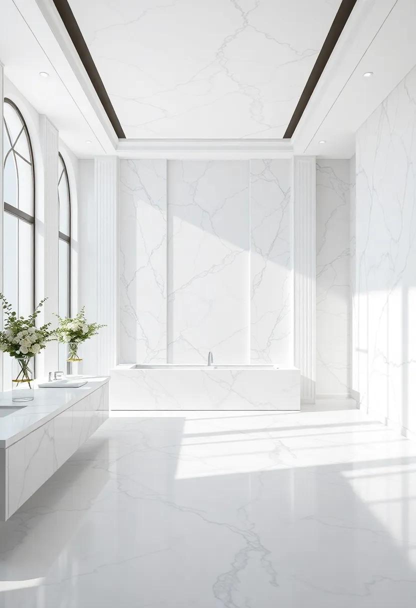 Elevating Elegance: Discover the Allure of White Marble Luxury Home Designs