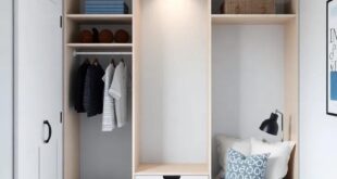 Maximizing Space: Stylish Boys Room with a Built-in Closet