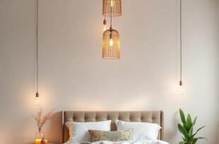 Illuminate Your Space: Creating a Boho Bedroom Oasis with Enchanting Hanging Lights