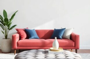 Elevate Your Space: Creative Styling Ideas for Luxurious Velvet Ottomans