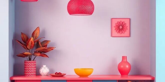 Vibrant Harmony: Embracing Eclectic Design with Bold Color Schemes