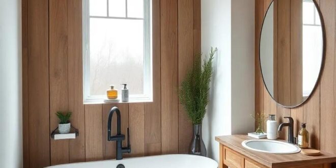 25 Inspiring Ideas for a Rustic Bathroom with Reclaimed Wood Accents