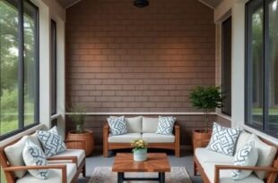 25 Inspiring Ideas for Cozy Seating in Your Screened Porch Retreat