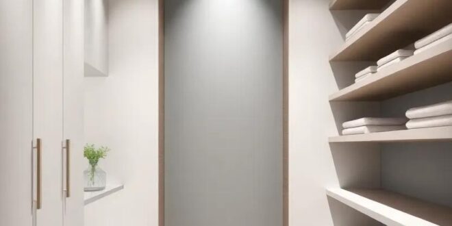 25 Stunning Ideas for a Modern Luxury Walk-In Closet with Floating Shelves