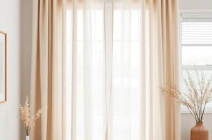 Embrace Serenity: Inspiring Bedroom Curtain Ideas in Soothing Neutral Tones