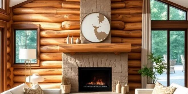 Embrace Cozy Elegance: Luxury Log Cabin-Inspired Interior Design Trends Unveiled