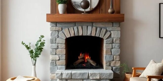 Cozy Charm: Transforming Small Living Rooms with Reclaimed Wood Fireplaces
