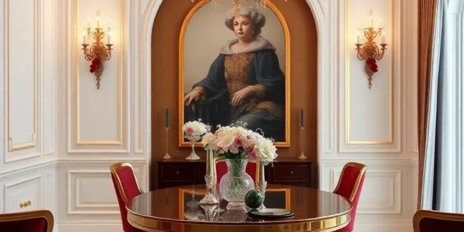 27 Opulent Royal Dining Room Decor Inspirations for a Majestic Ambiance