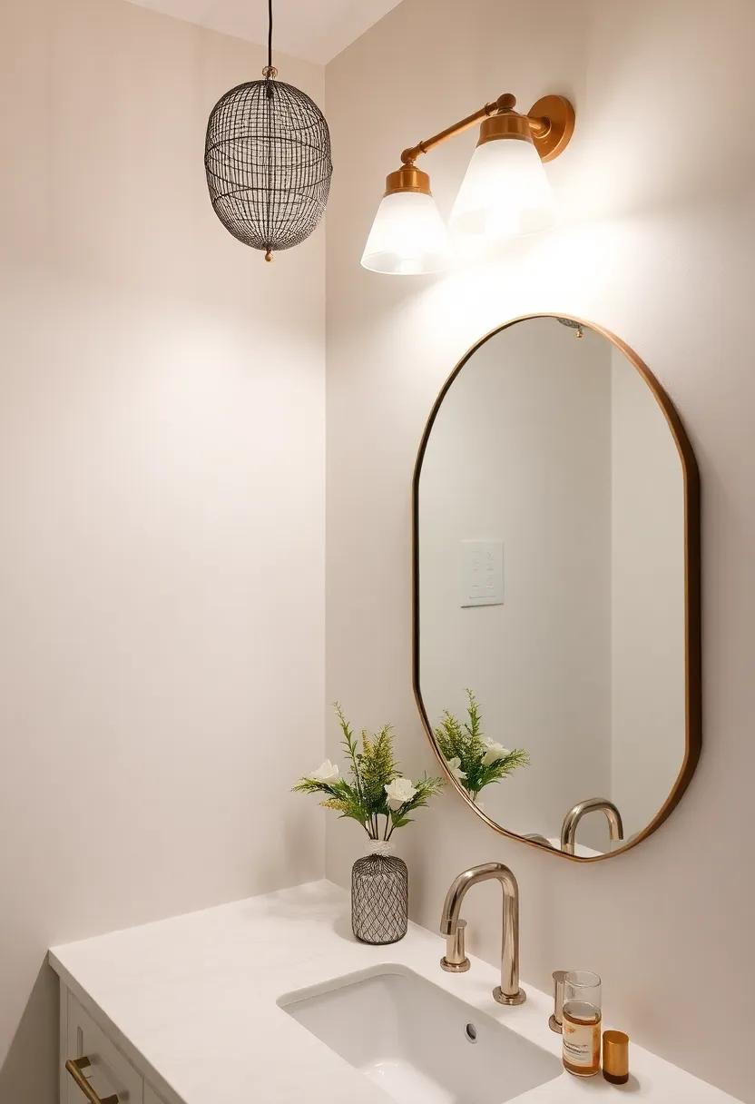 Bohemian Vibes: Eclectic Mirrors and lighting for a Relaxed Feel