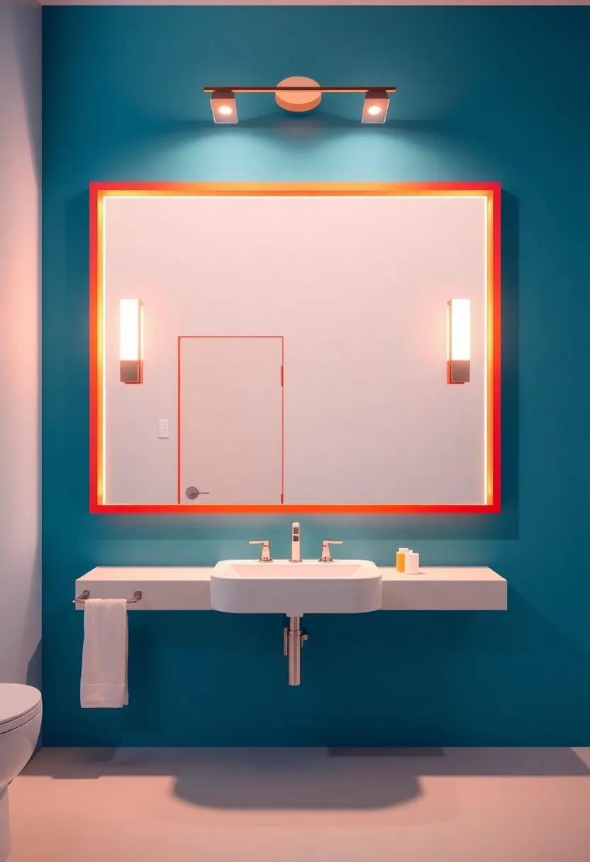 Color Play: Vibrant Mirror Frames That Spark Joy