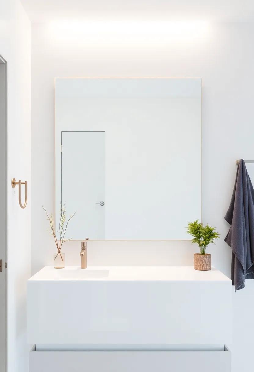 Scandinavian Influence: Light ⁤and Bright Mirror Ideas