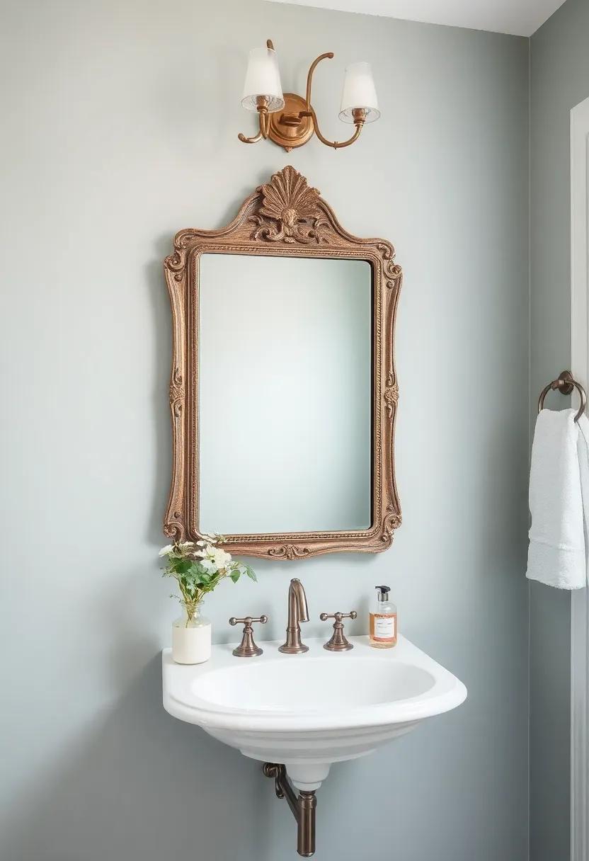 Vintage Charm: Incorporating Antique Mirrors⁣ for a Timeless Look