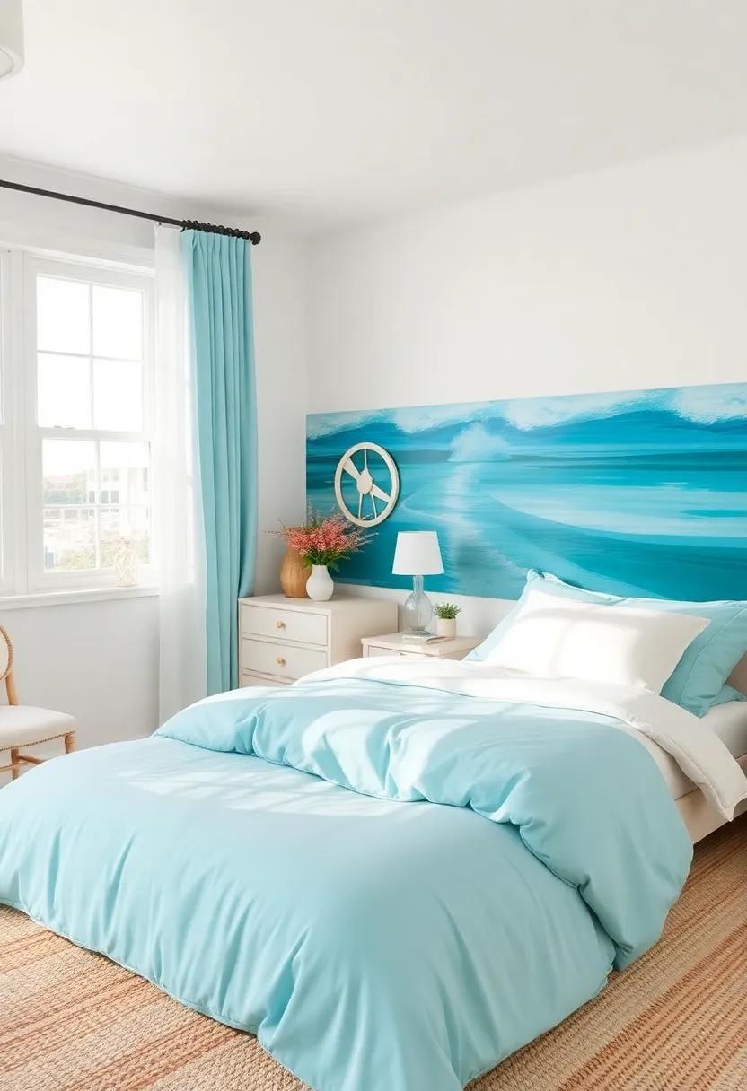 Create a cozy beach Retreat With Nautical-Inspired Bedding Sets