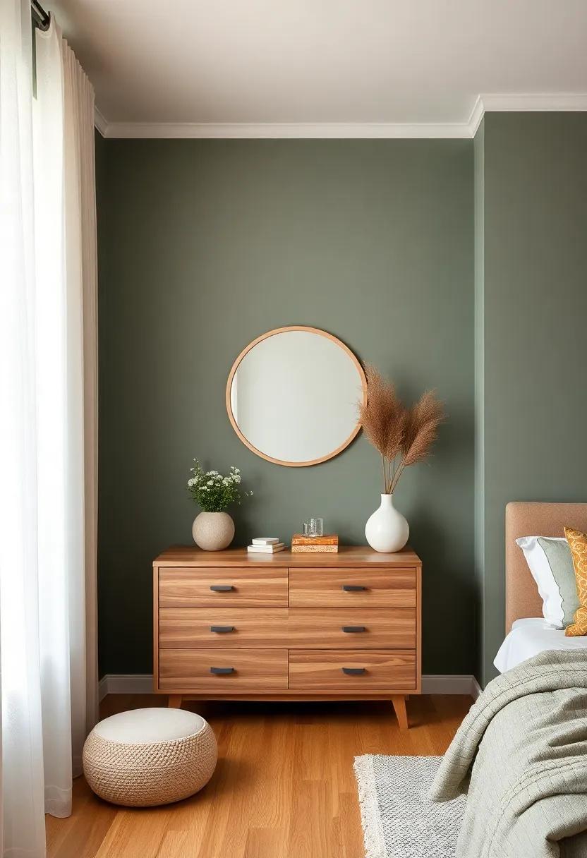 Transform Your ⁣Space with Warm Earth Tones to Harmonize with Wooden furniture