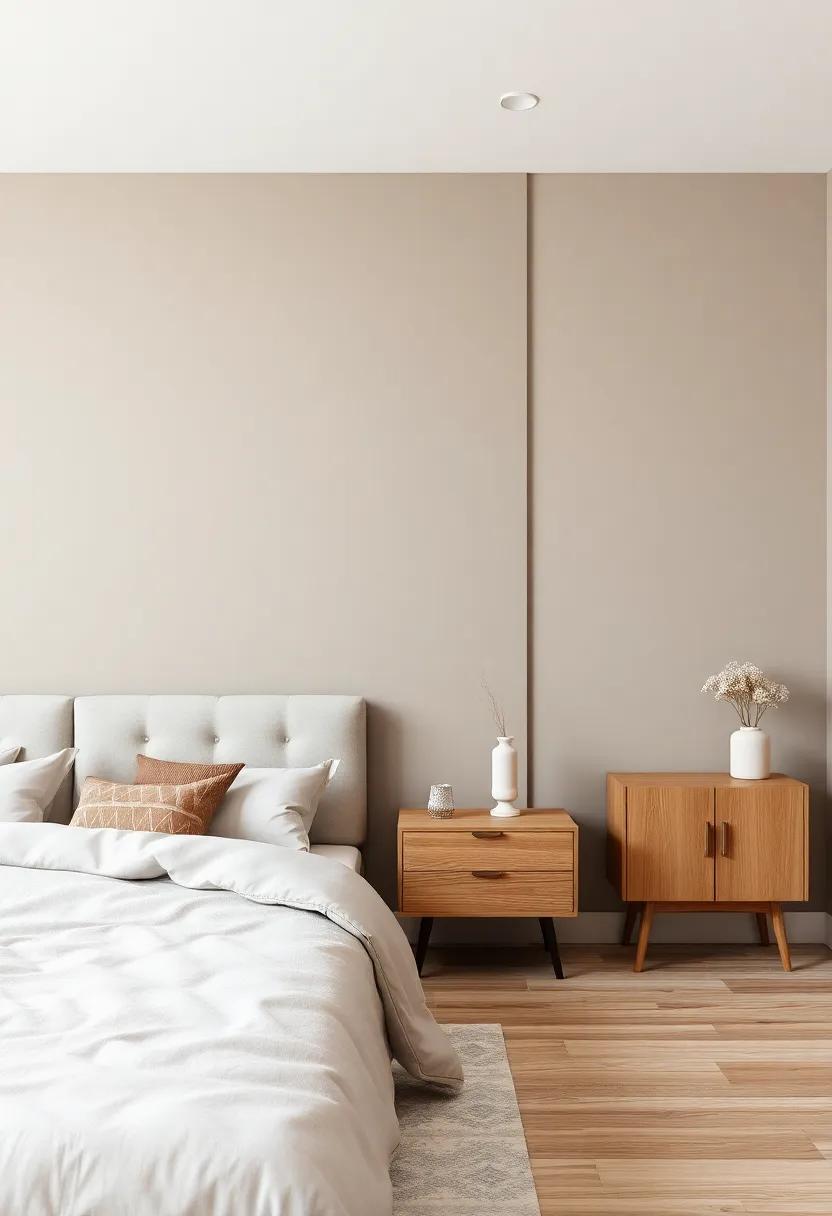 Modern Neutrals: Embrace Grays and ⁢Beiges to Enhance Wooden Features