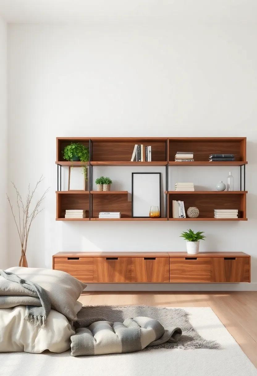 Using Shelving to⁣ Enhance Your Bedroom's ‍Natural‍ Features