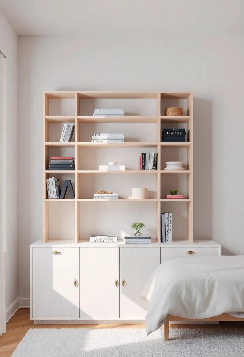 Maximizing Storage ‌with Multi-Functional Shelving Designs