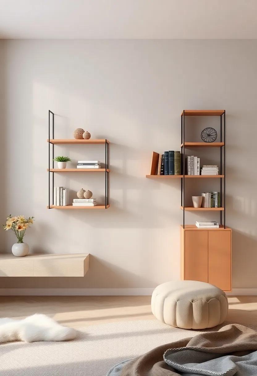 Embracing Artistic Shelving Designs ‍to⁢ Elevate Bedroom​ Style and Appeal