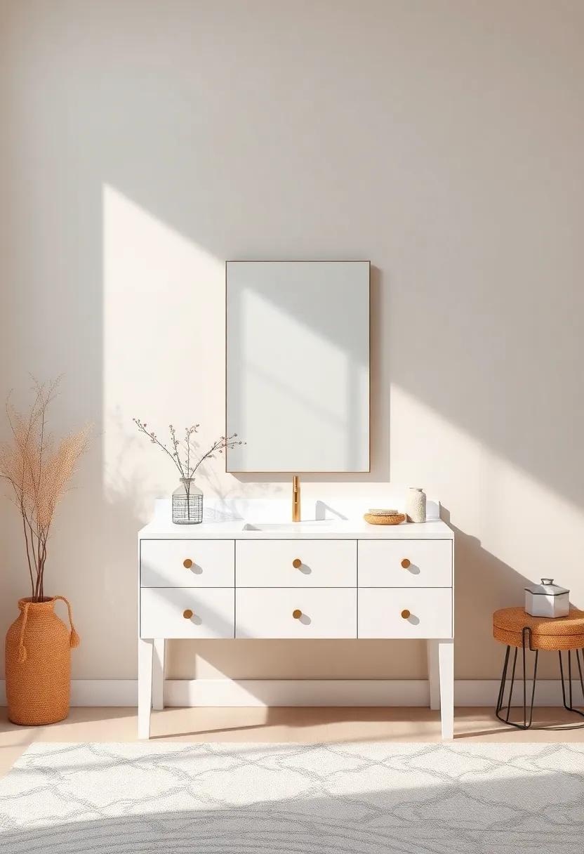 eclectic Vanity Mirror Frames That Make a Bold Design Statement