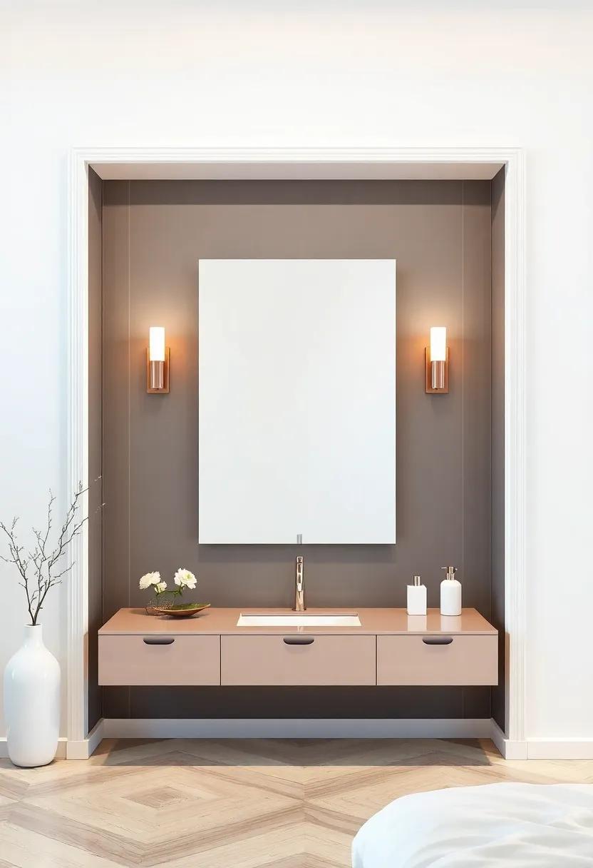 The ⁤Role of Color in Creating a Serene bedroom Vanity atmosphere