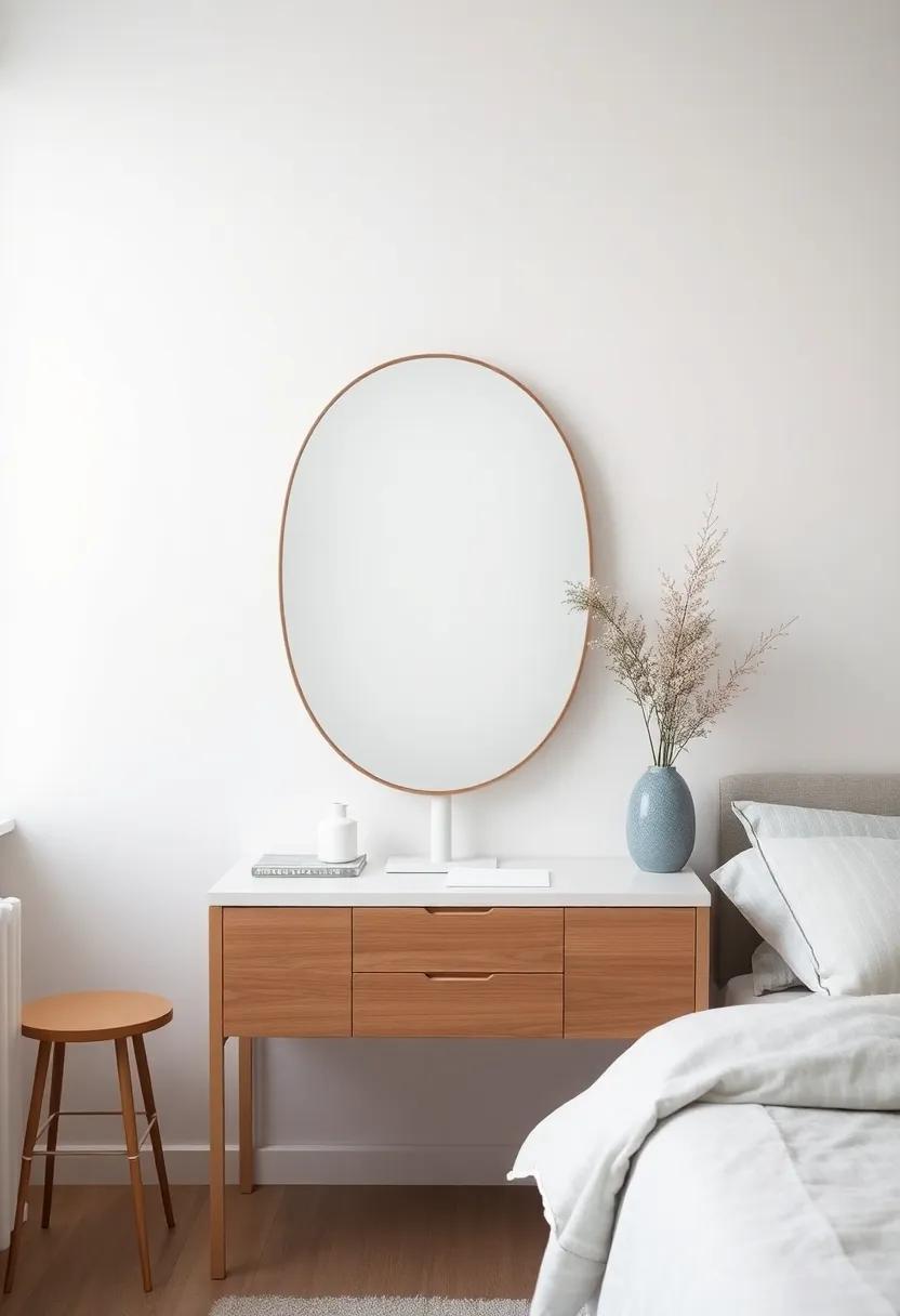 Elegant and Functional: Multifunctional Vanity Mirrors‌ for​ Small Rooms