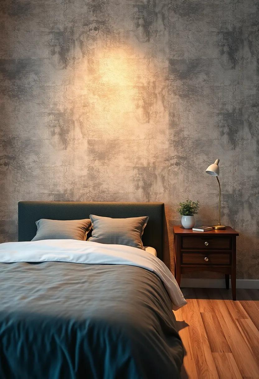 Blend Old‍ and New with⁢ Vintage Wallpaper Meets Textured surfaces