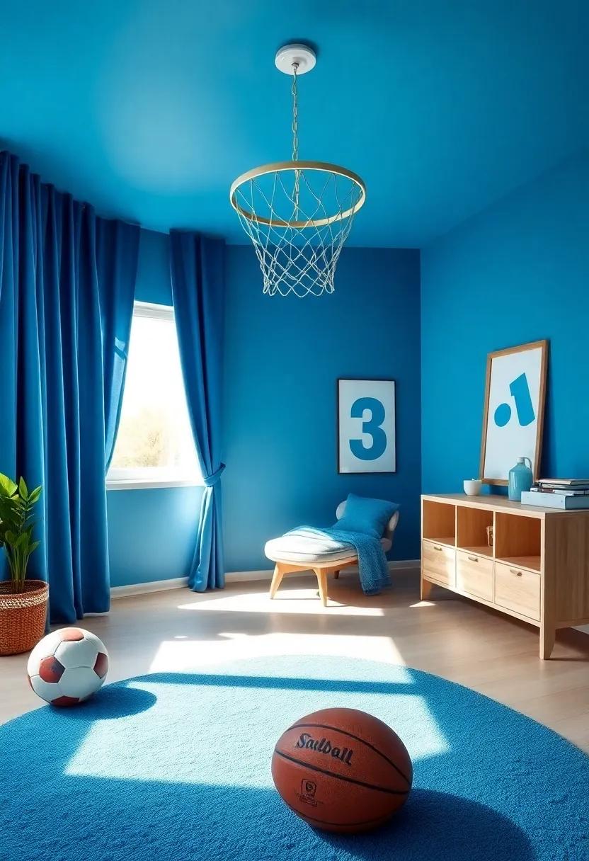 Sports-Inspired ⁢Blue ​Themes for ‍the Young Athlete