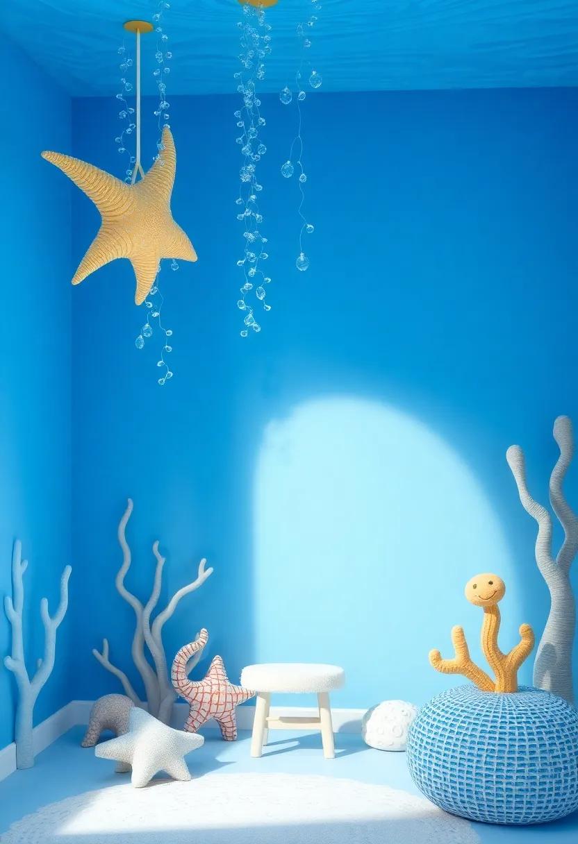 Under the Sea: ⁢Mermaid⁣ and ​Ocean Creature ‌Decorations