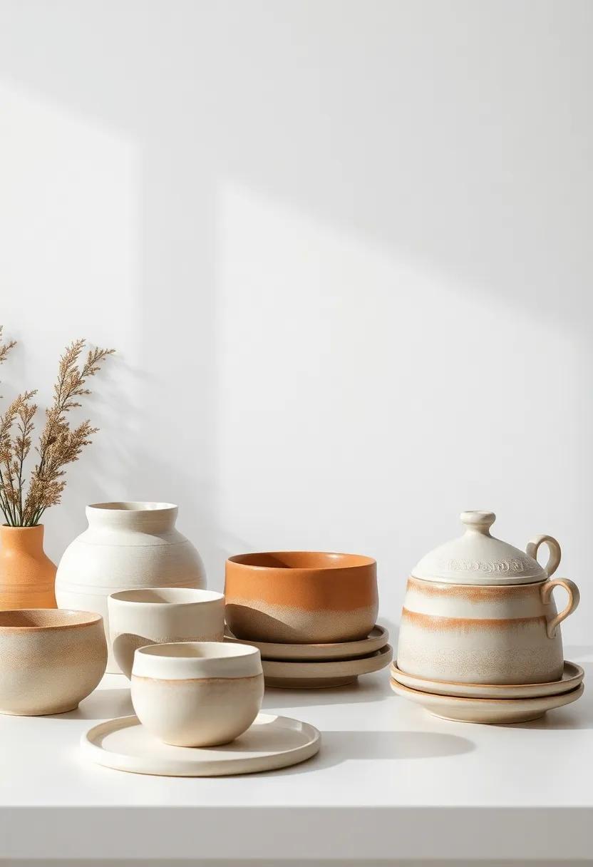 Inviting Ceramics: Choosing Handmade Pottery and Unique ⁢Dinnerware