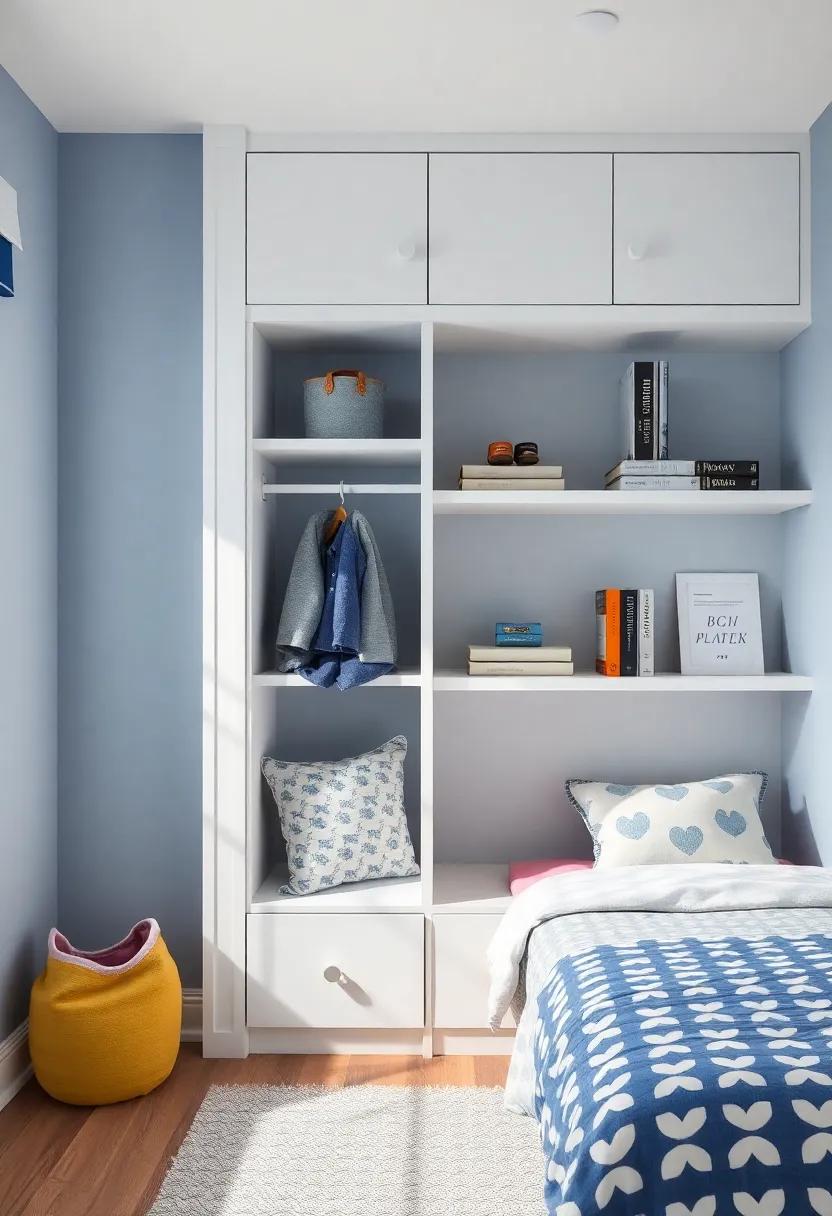 Maximizing ‍Vertical Space in​ a ​Boys Room with Innovative Shelving Solutions