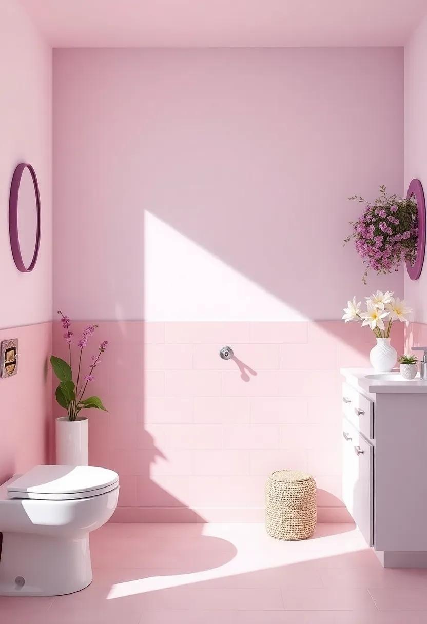 Playful Pastels: Discovering the Charm of ​Lavender and Light Pink Accents