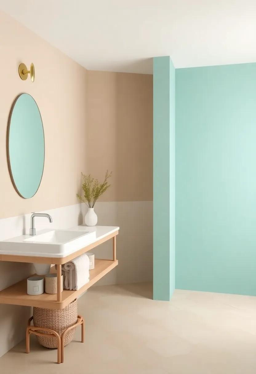 Coastal Calm: Bringing ​Together ​Aqua ‍and⁣ Sandy ⁣Taupe for tranquil Spaces