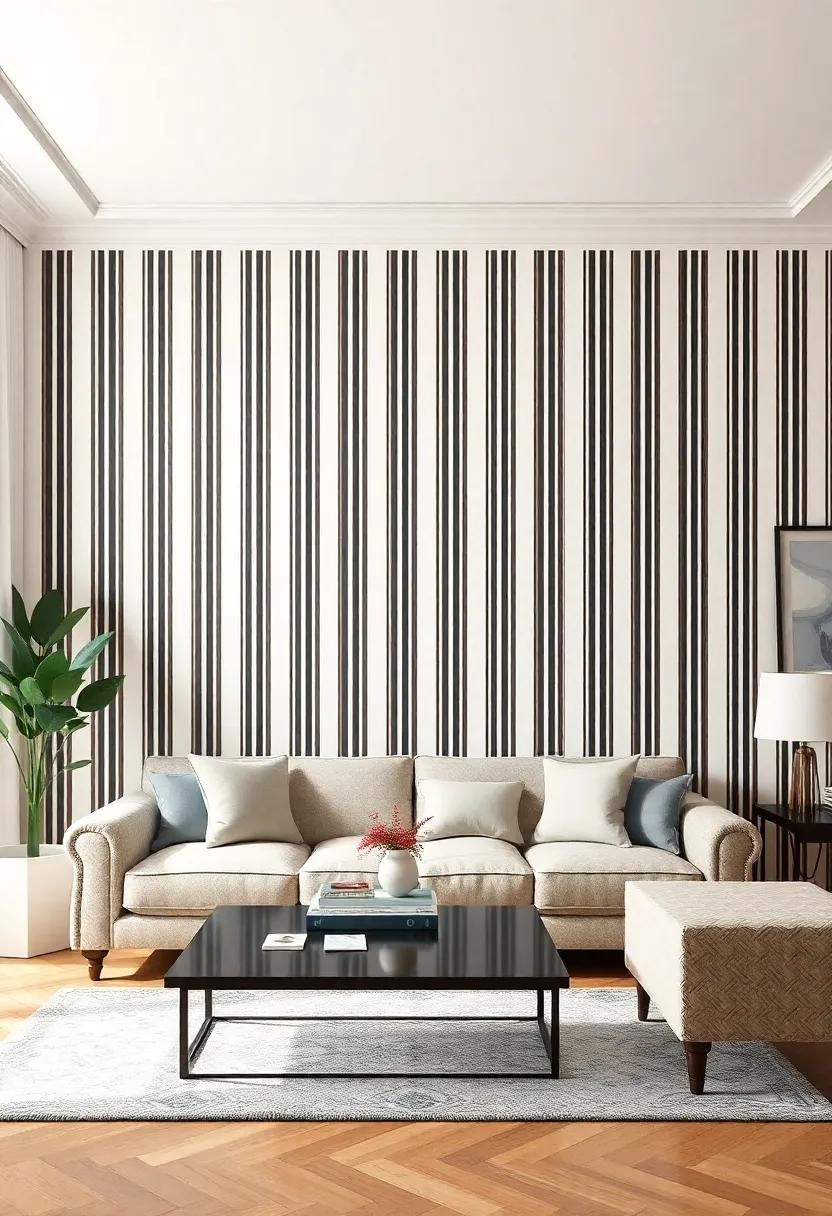 The ​Power of Stripes: Creating Illusions with ⁤Vertical and Horizontal Lines