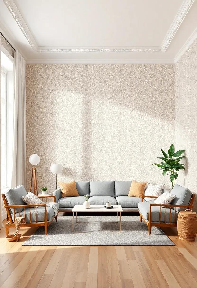 Room ‌size Illusions: ‍Using⁣ Wallpaper to⁢ Transform ‍space Perceptions