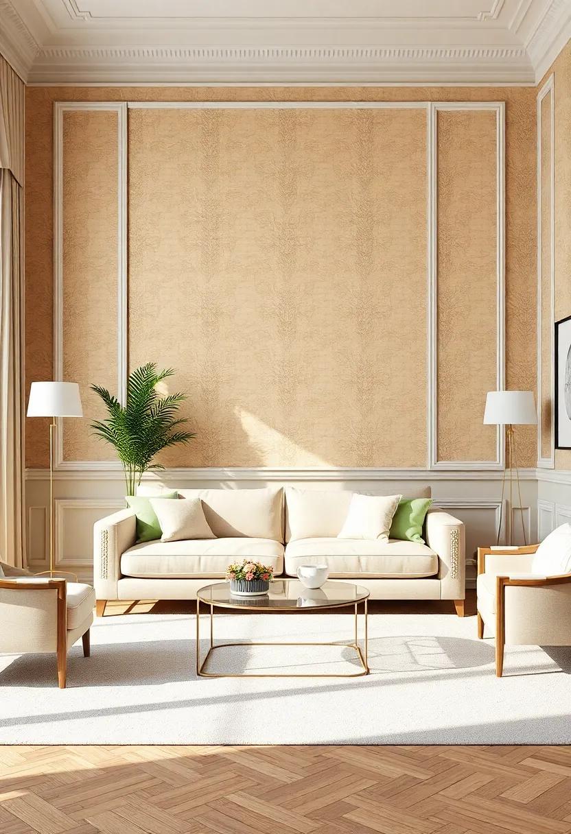 Seasonal Swaps: Refreshing Your Living Room with Wallpaper Changes