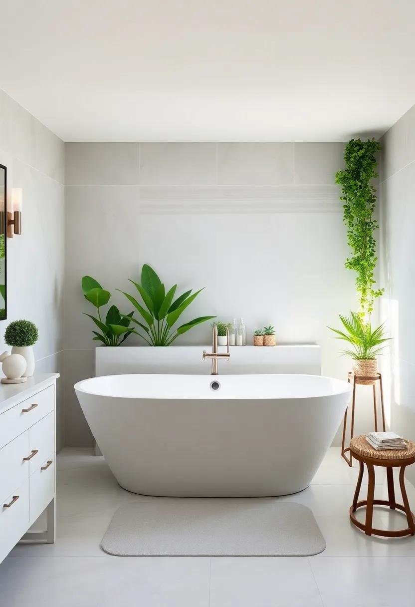 The Role of Greenery in Bringing​ Your Bathroom to ​Life