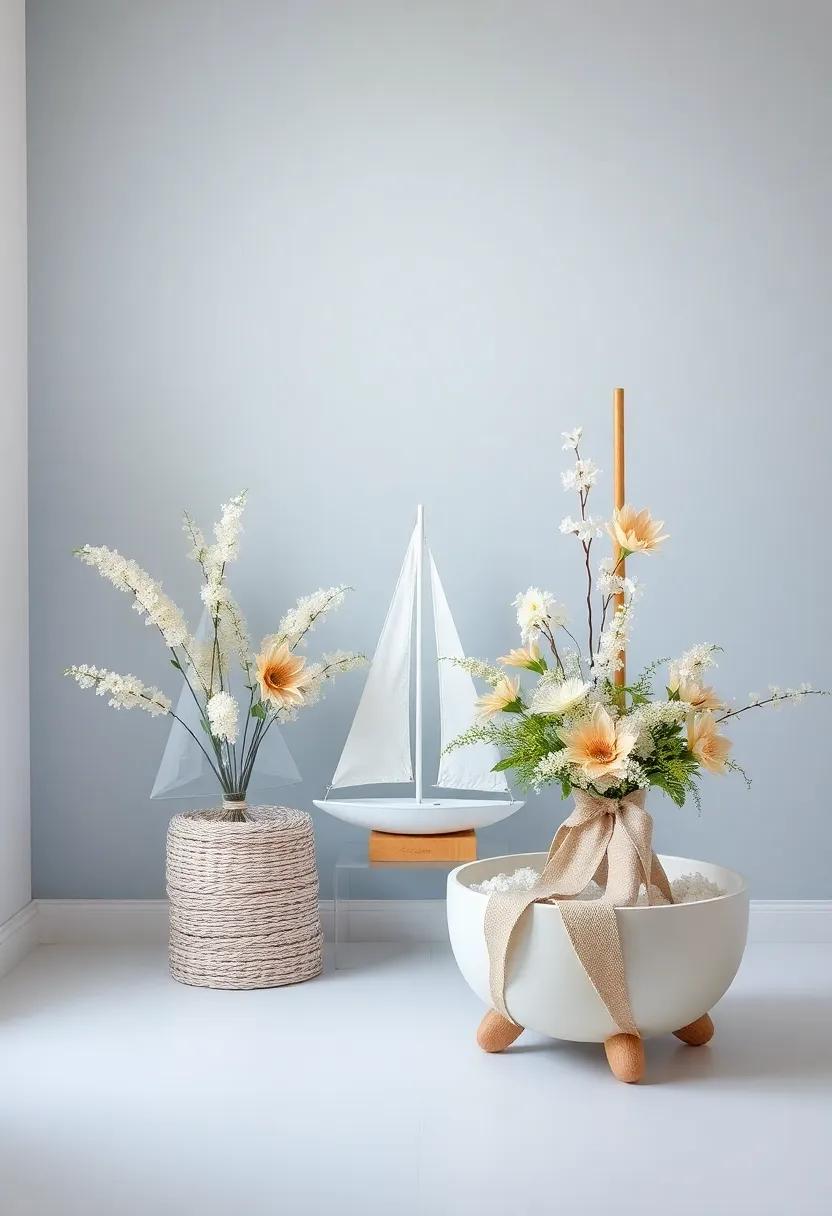 Floral Arrangements ⁤with Coastal Flora: ⁢Bringing the ‌Beach Indoors