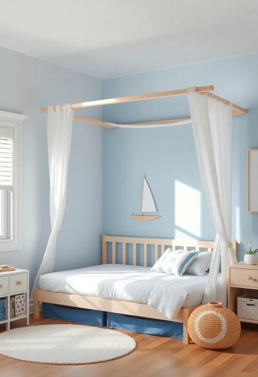 Crafting a Dreamy Canopy Bed Inspired by Sailboat Sails