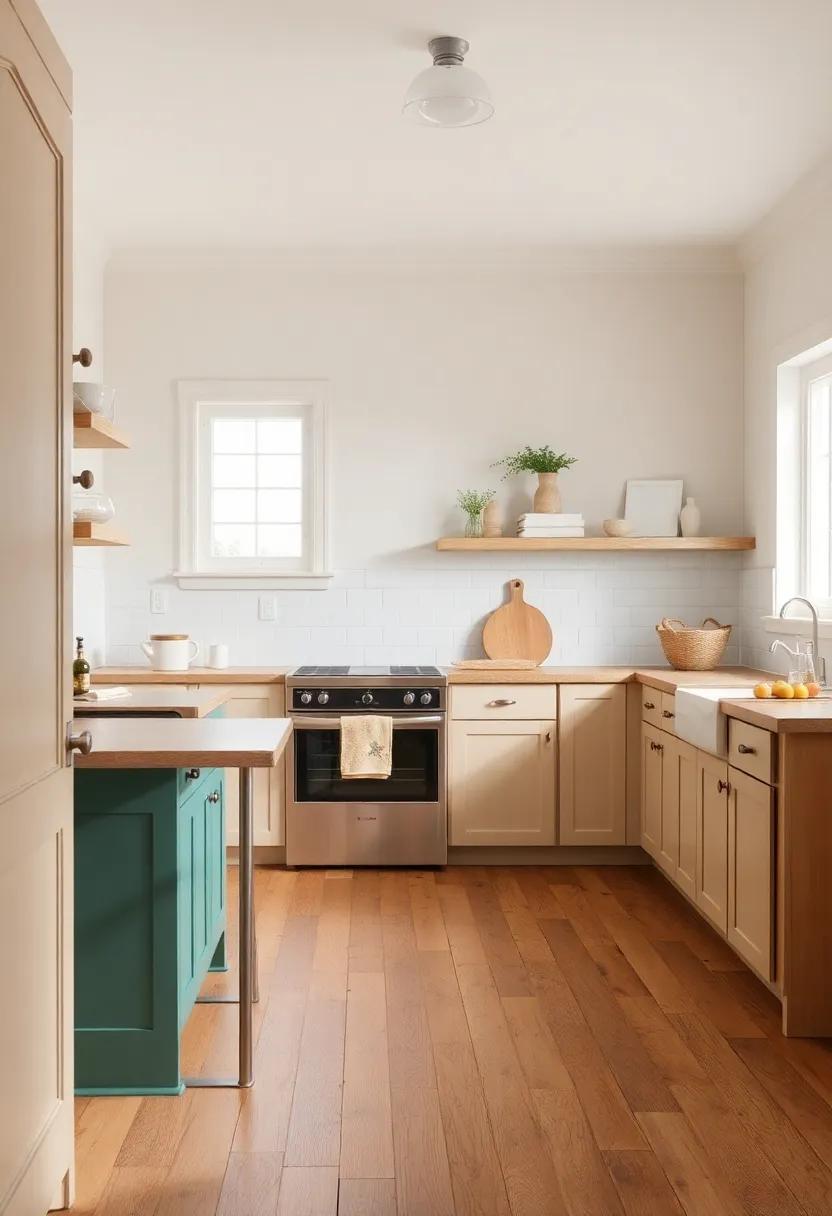 Cozy Vibes: Exploring the Warmth of Wood⁤ Floors⁤ in Cottage ‍Kitchens