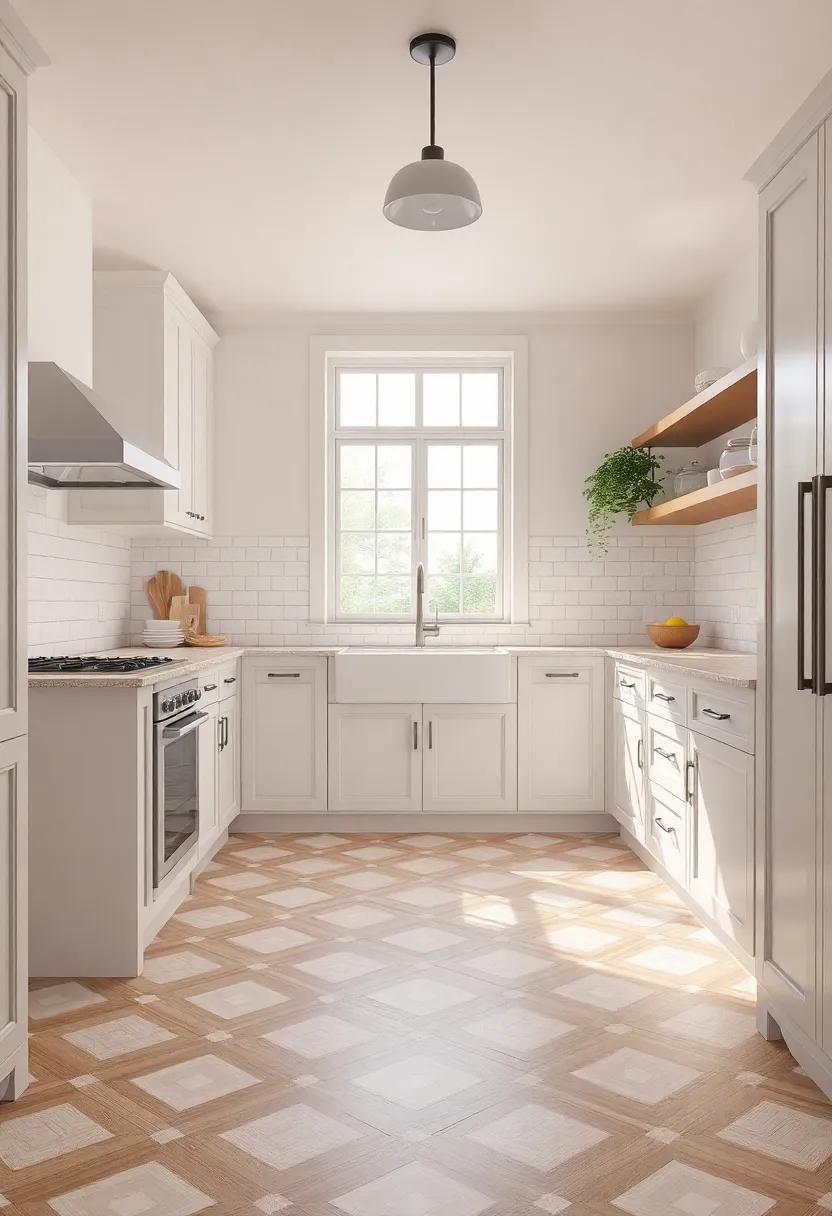 Pattern⁤ Play: The ⁤Impact of ‍Geometric Designs on Kitchen ‍Flooring