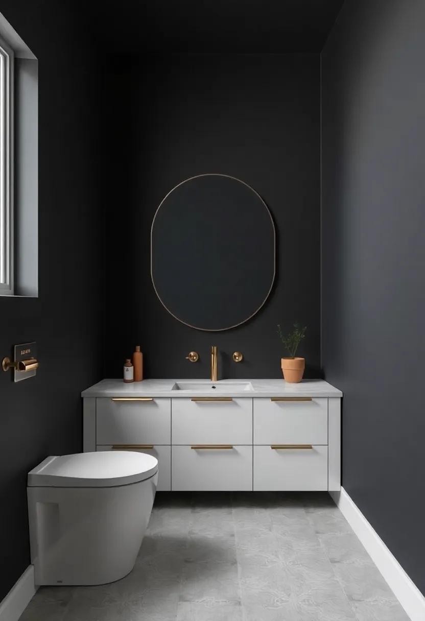 Incorporating ⁤Metallic Accents to Brighten Dark Walls