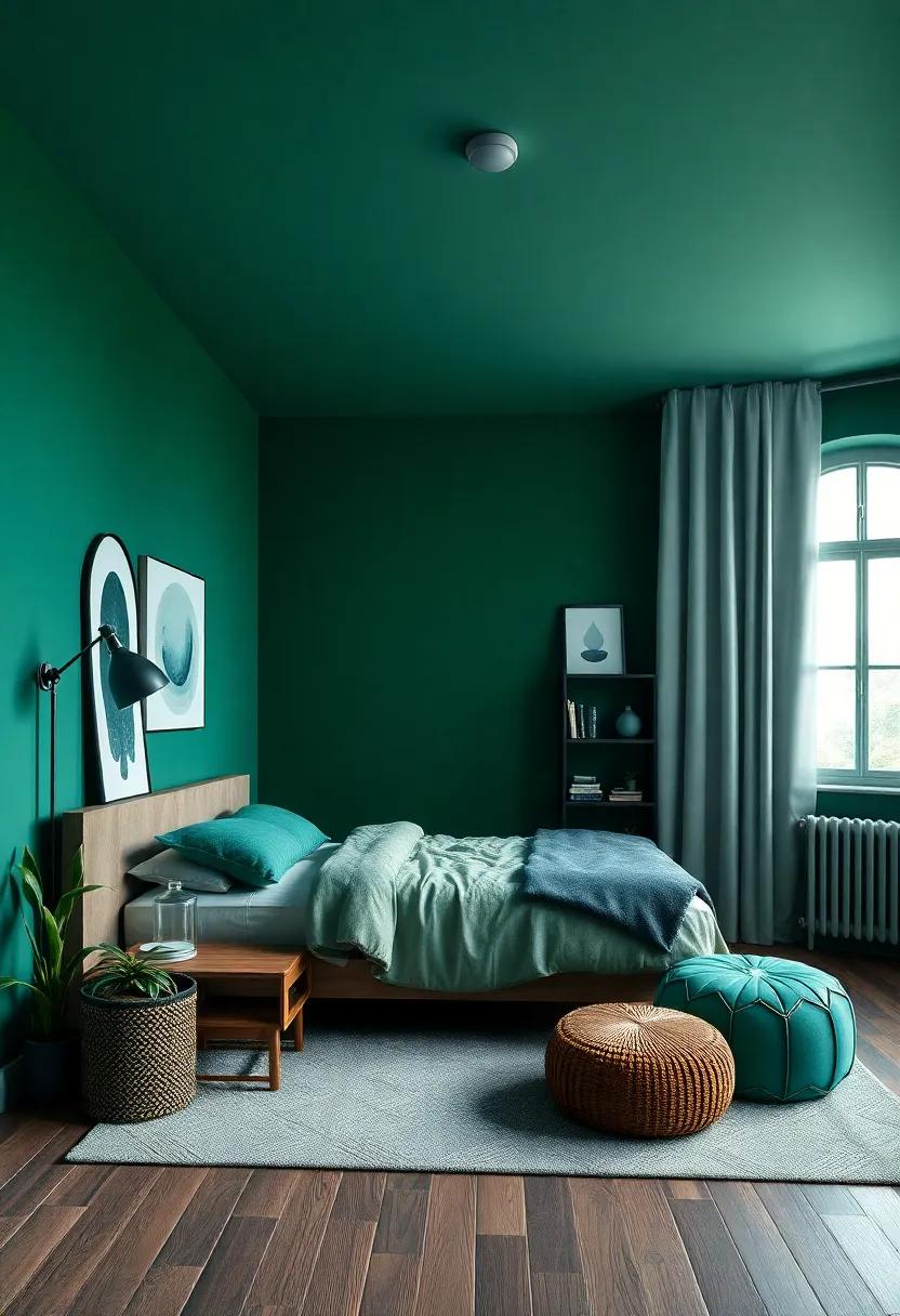 Versatile⁤ Color Palettes ‍that Pair ⁣Beautifully‌ with Dark Green Tones