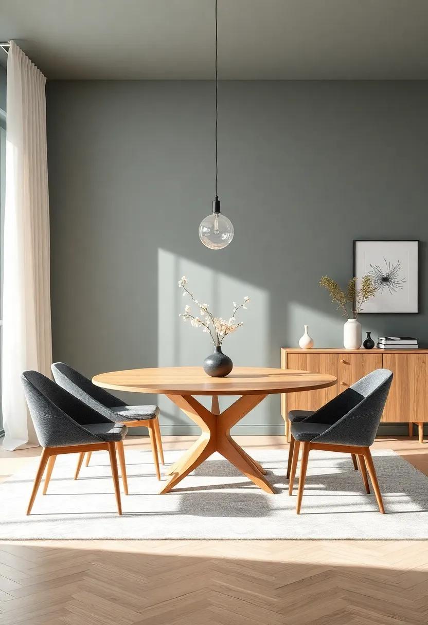 Shaping the Perfect Focal Point with a ⁤Striking Dining ​Table Choice