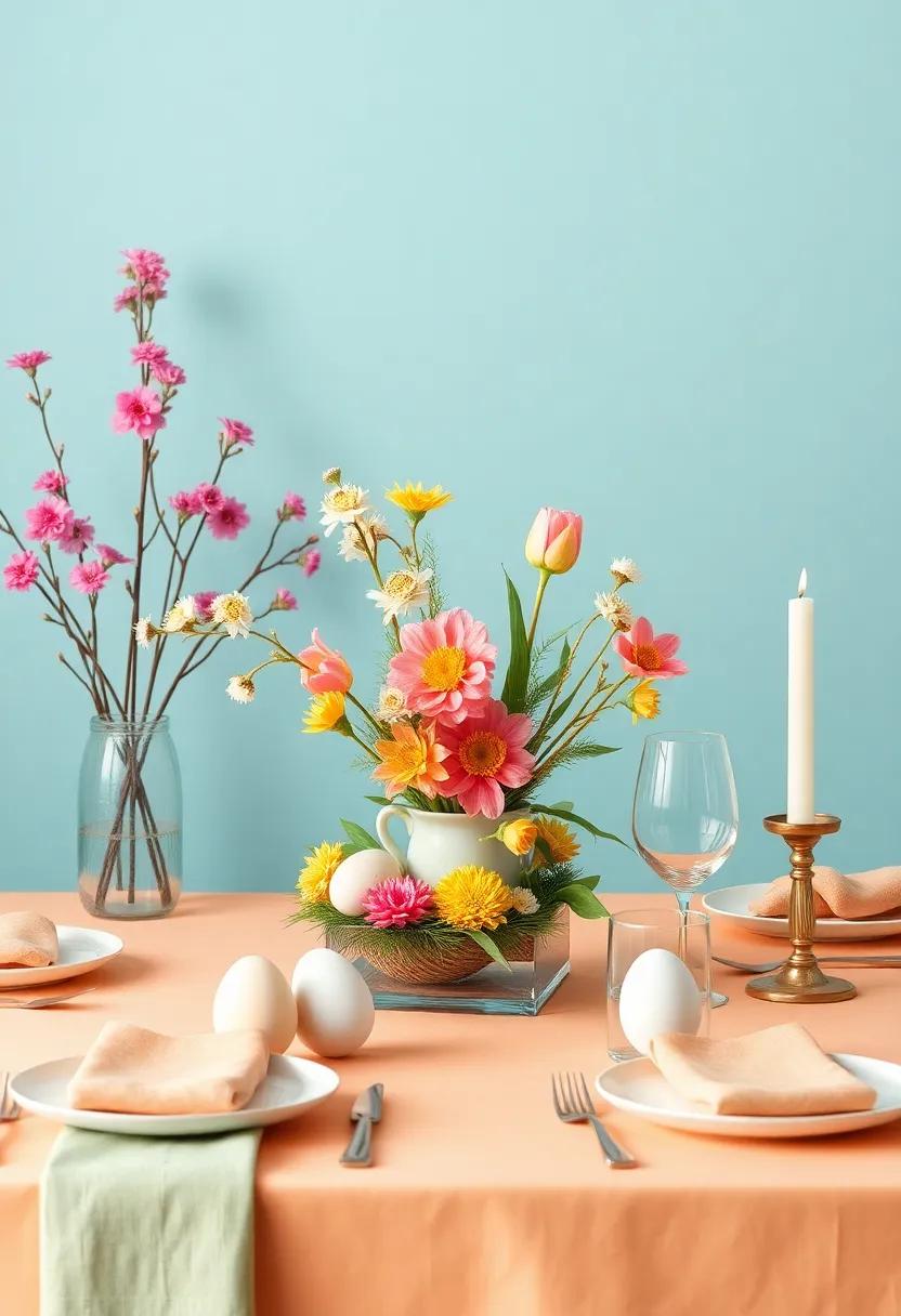 Enchanting ‌Centerpieces That ⁣Celebrate Spring's Vibrant Colors