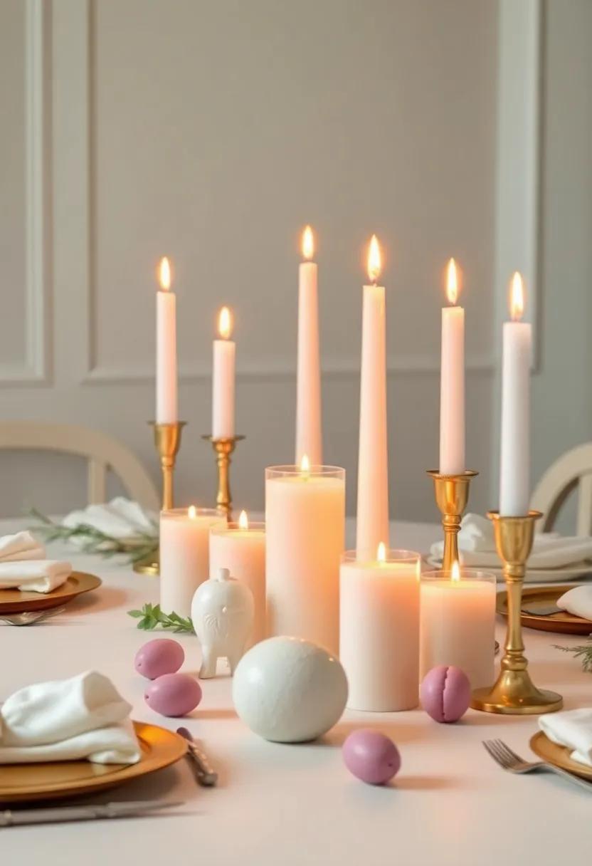 Magical ‍Candle ‍arrangements for an ⁢Enchanting⁢ Glow