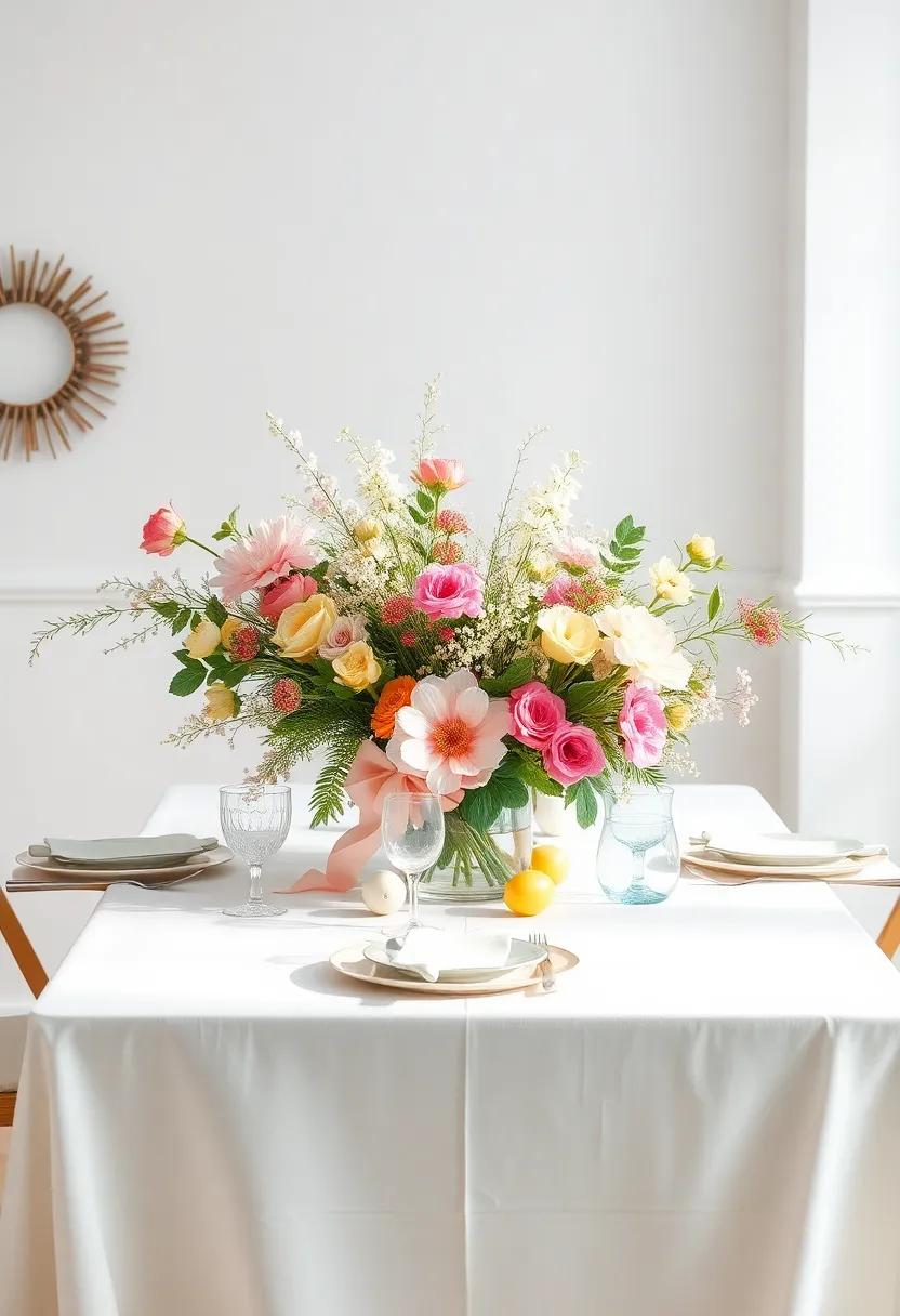 Whimsical ⁤Floral Arrangements to Brighten ⁣Your Easter​ Table