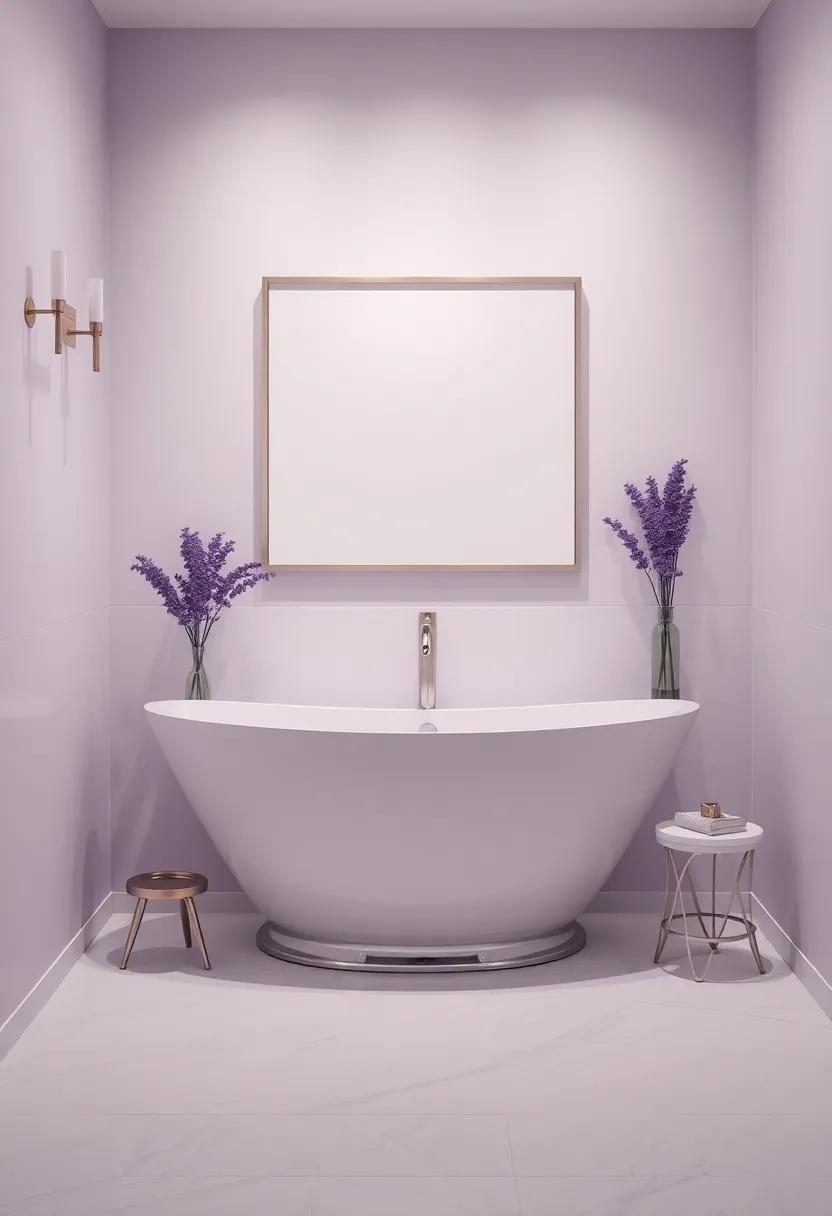 Art and Décor: Framing‌ Your Space with Lavender-Themed artwork